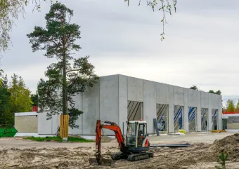 building under construction